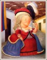 Marie Antoinette en visite à Medellin Fernando Botero